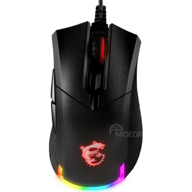 Gaming მაუსი MSI Cluch Gm50 S12-0401770-PA3 RGB Black თბილისი - photo 2