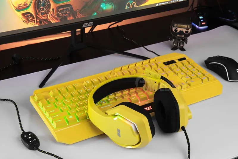 Gaming ყურსასმენი 2E Hg315 7.1 Yellow თბილისი - photo 4