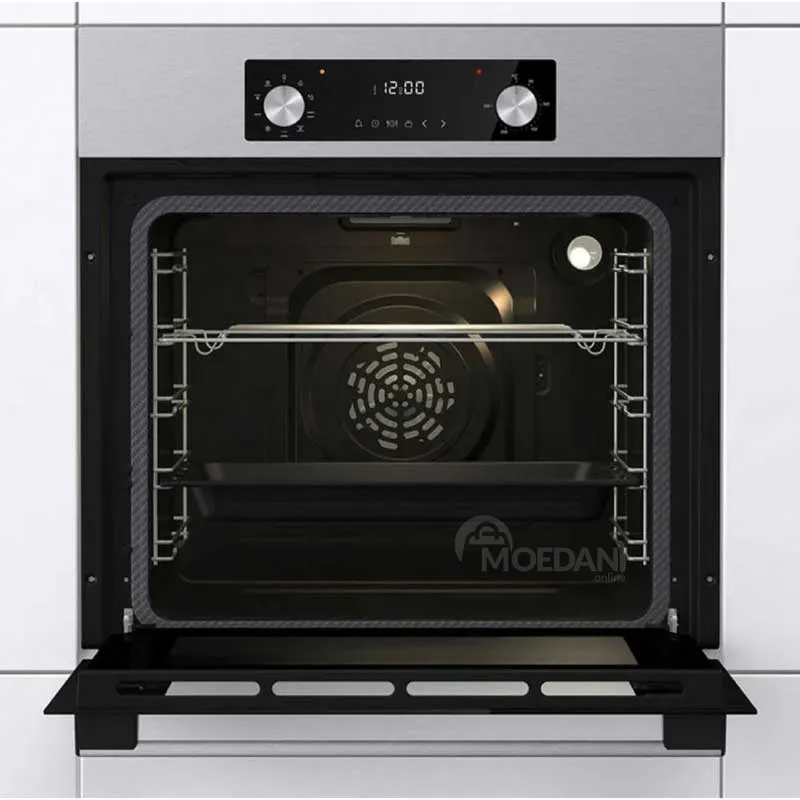 Ჩასაშენებელი ელექტრო ღუმელი Gorenje Bo6737E02Nx, 2900W, 73L, Built-IN Electric Oven, Black/Silver თბილისი - photo 2