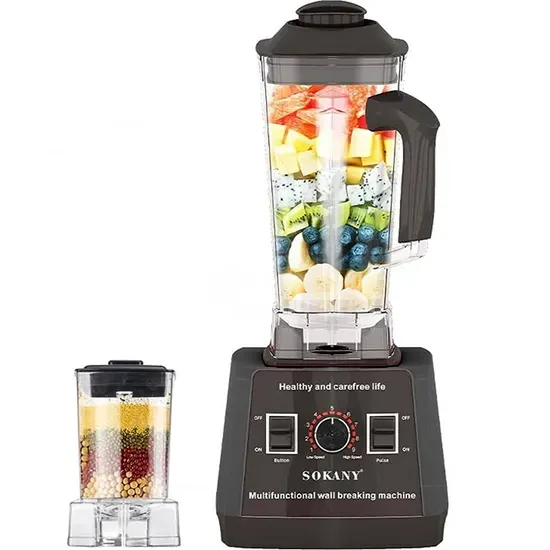 9 სიჩქარიანი ბლენდერი ყავის საფქვავით Sokany SK-666 (5000 W, 2.5 L) თბილისი - photo 1
