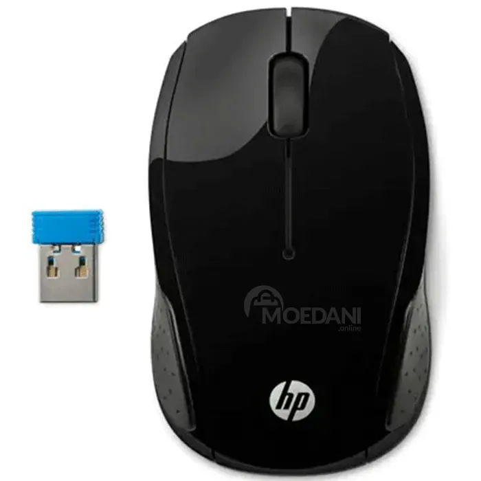 Მაუსი HP Wirless Mouse 200 X6W31Aa Black თბილისი - photo 1