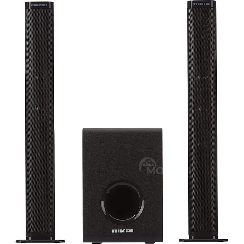 Უსადენო დინამიკი Nikai Nsbwf300 Subwoofer (Bluetooth, 2.1 Stereo) Black თბილისი - photo 1