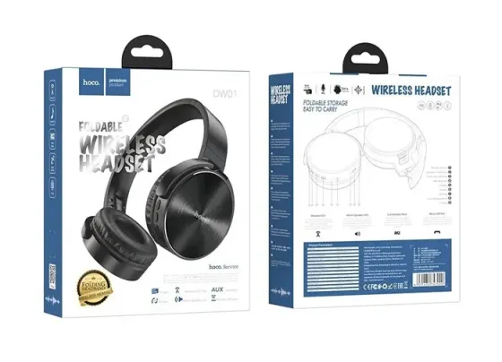Ყურსასმენი Hoco Dw01 BT Black (6931474747020) თბილისი
