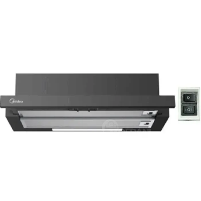 Ჩასაშენებელი გამწოვი ალუმინის ფილტრით Midea Mh60P303Gb (350/550 მ 3/სთ) თბილისი - photo 1