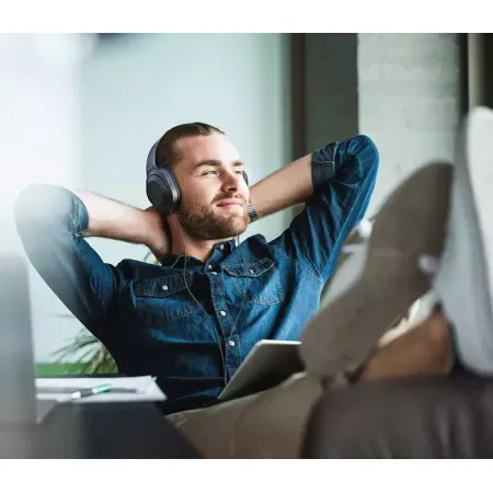 Ყურსასმენი Philips Tah2005Bk/00 (შავი) თბილისი