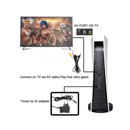 Სათამაშო კონსოლი GS5 Gamestation 5 8 BIT TV Game Console თბილისი - photo 3