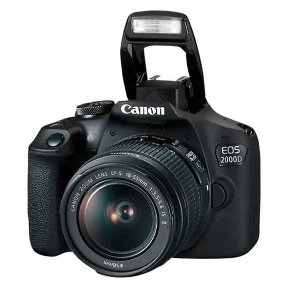 Ფოტოაპარატი Canon EOS 2000D EF-S 18-55 IS II KIT თბილისი