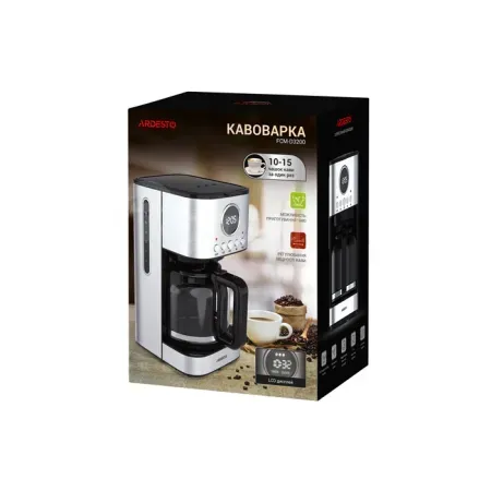 Წვეთოვანი ყავის აპარატი Ardesto Coffeemaker FCM-D3200 (900 W, 1.5 L) თბილისი - photo 5