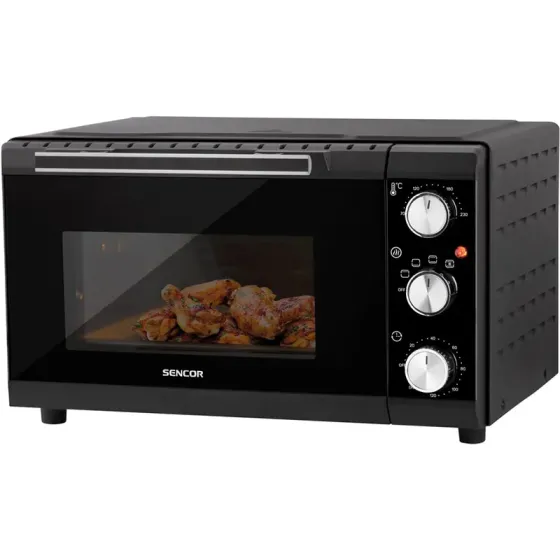 Ელექტრო ღუმელი Sencor SEO 2000Bk Oven (1650 W, 20 L) თბილისი