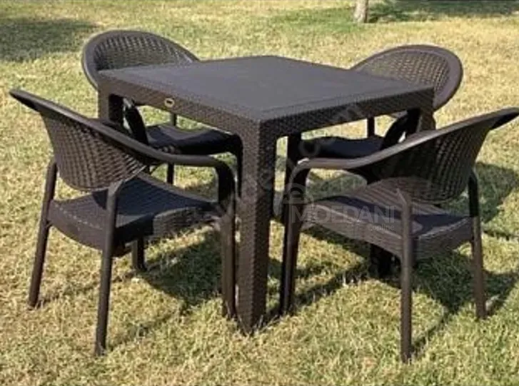 Table, 4 chairs, free delivery! Capuccino, Tbilisi - photo 1