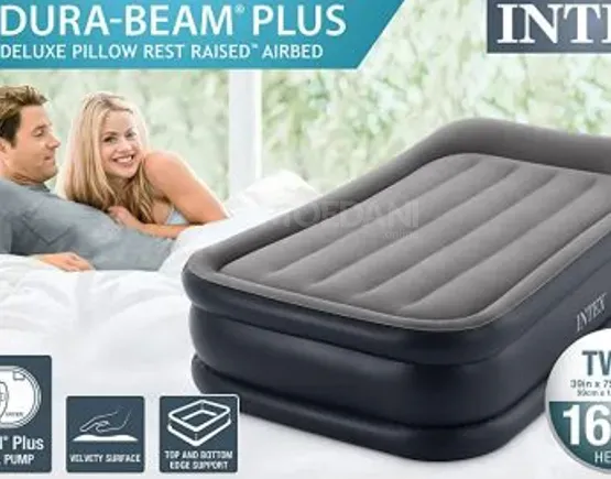 Надувной матрас, матрас, бесплатная доставка! ‎99 x 191 x 42 см Тбилиси - изображение 2