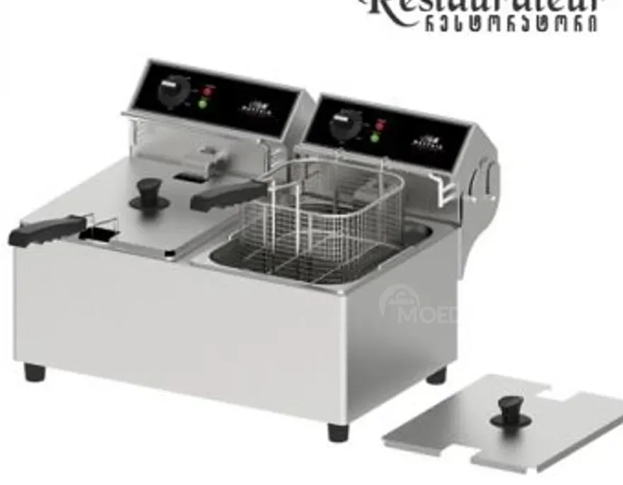 Electric double tank fryer 2 x 3L. Tbilisi - photo 1