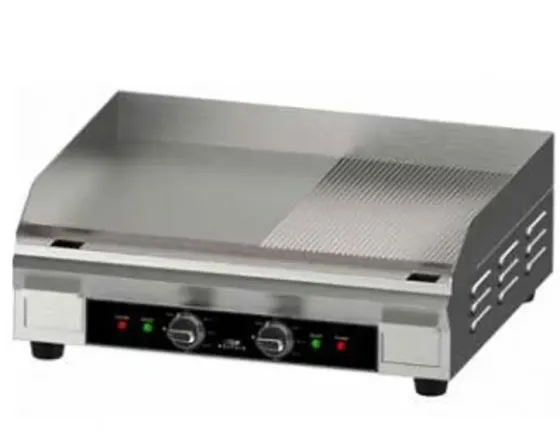 Ელექტრო გრილი 1/2 ბრტყელი და 1/2 დაზოლილი ზედაპირით თბილისი
