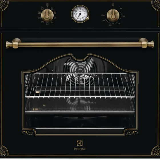 Ჩასაშენებელი ელეტრო ღუმელი Electrolux Opeb2520R Retro Black თბილისი