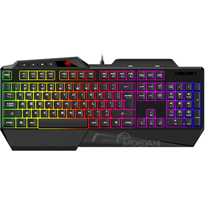Gaming კლავიატურა Havit HV-Kb488L Black თბილისი - photo 1