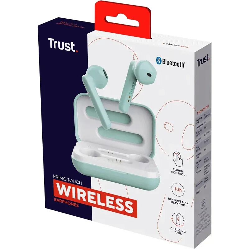 Проводные наушники Trust Primo Touch BT Mint Тбилиси - изображение 6