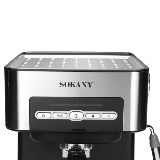 Ესპრესოს ყავის აპარატი Sokany SK-6862 (850W, 1.6L) თბილისი