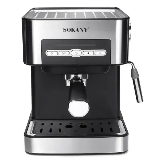 Ესპრესოს ყავის აპარატი Sokany SK-6862 (850W, 1.6L) თბილისი