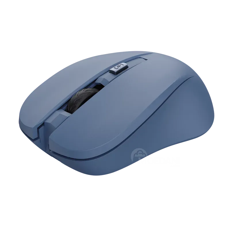 Უსადენო მაუსი Trust Mydo Silent Optical Mouse Blue თბილისი - photo 2