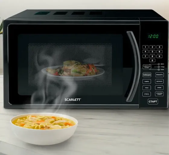Მიკროტალღური ღუმელი Scarlett SC-Mw9020S08D (700 W, 20 L) თბილისი