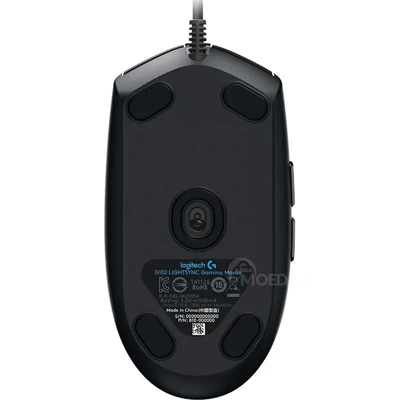 Მაუსი Logitech G102 L910-005823 Lightsync USB EER Black თბილისი - photo 4