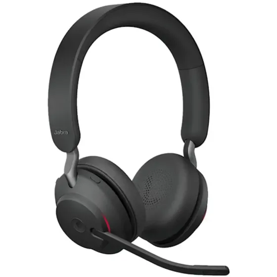 Უსადენო ყურსასმენი Jabra Evolve2 65 Link380A MS Stereo (Bluetooth / USB-A) თბილისი