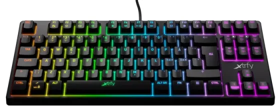 Gaming კლავიატურა Xtrfy K4 TKL RGB Kailh RED RU თბილისი