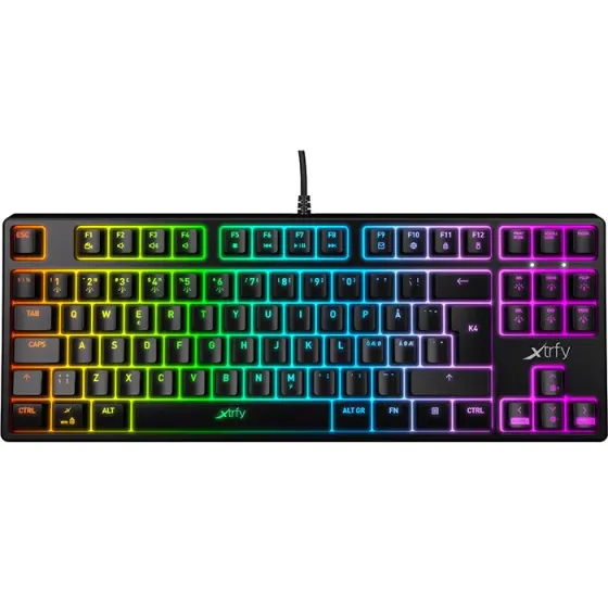 Gaming კლავიატურა Xtrfy K4 TKL RGB Kailh RED RU თბილისი