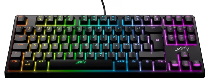 Gaming კლავიატურა Xtrfy K4 TKL RGB Kailh RED RU თბილისი - photo 4