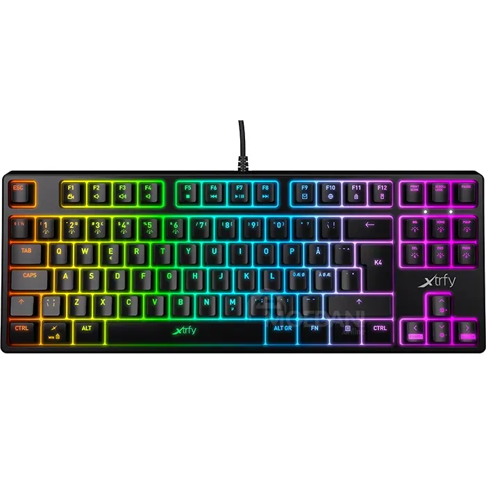 Gaming კლავიატურა Xtrfy K4 TKL RGB Kailh RED RU თბილისი - photo 1