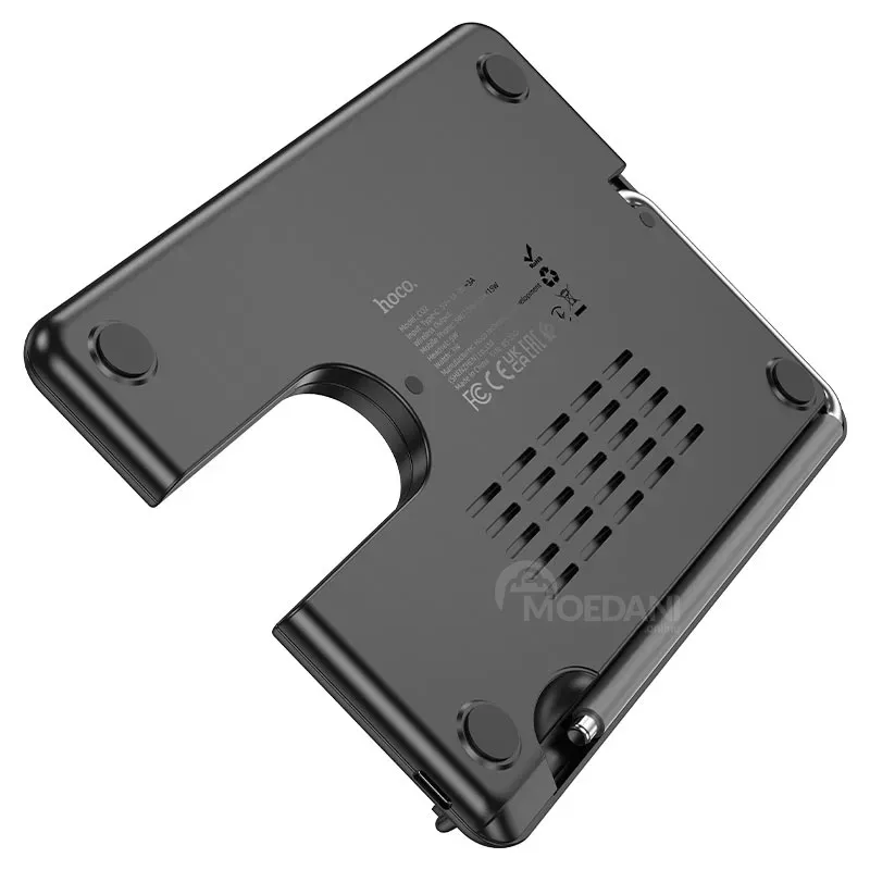 Უსადენო დამტენი Hoco CQ2 Flash Folding 3-IN-1 Black (2.5W/15W) თბილისი - photo 4