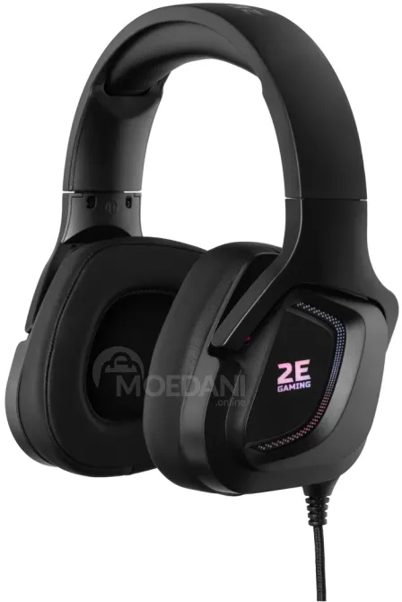 Ყურსასმენი მიკროფონით 2E Gaming Headset Hg330 RGB 3.5 MM Black 2E-Hg340Bk თბილისი - photo 10