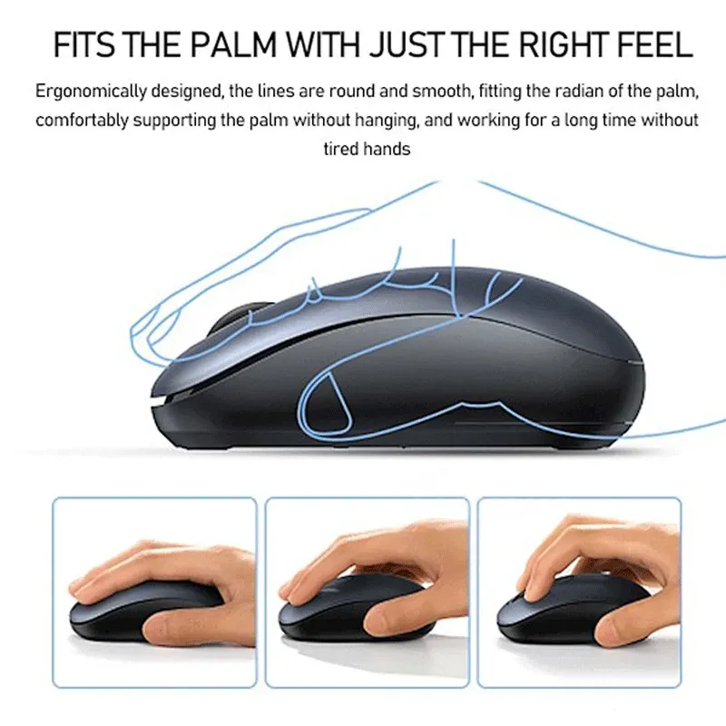 Მაუსი Ugreen Mu105 (90550), Wireless, USB, Mouse, Blue თბილისი - photo 3