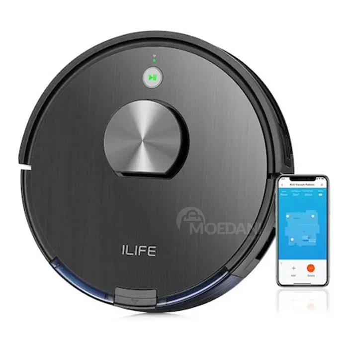 Რობოტი მტვერსასრუტი მშრალი და სველი წმენდით Ilife A10s Laser Navigation Robotic Vacuum & MOP With AP თბილისი - photo 1