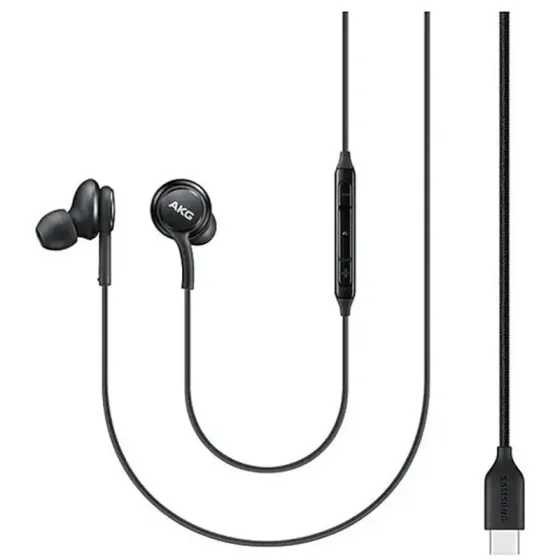 Სადენიანი ყურსასმენი Samsung AKG Ic100 USB Type-C Earphones (EO-Ic100Bbegru) Black თბილისი