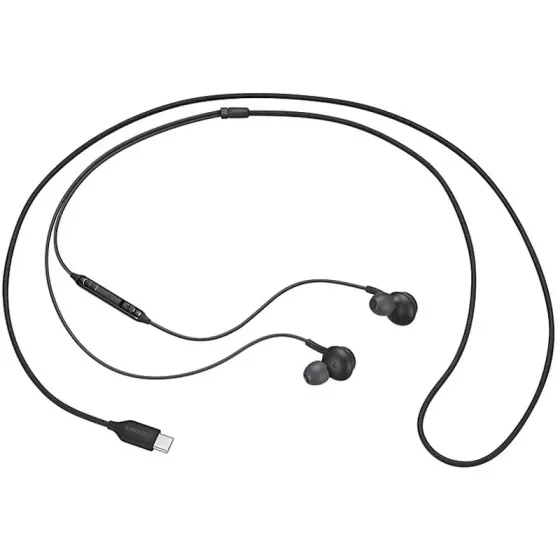 Სადენიანი ყურსასმენი Samsung AKG Ic100 USB Type-C Earphones (EO-Ic100Bbegru) Black თბილისი