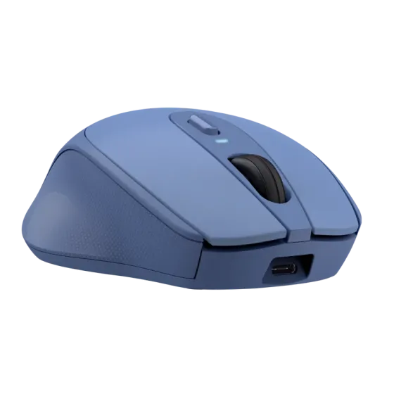 Უსადენო მაუსი Trust Zaya Wireless Rechargeable Mouse Blue თბილისი