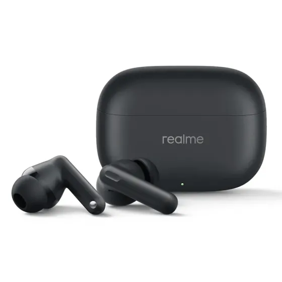Უსადენო ყურსასმენი Realme Buds T310 Black თბილისი
