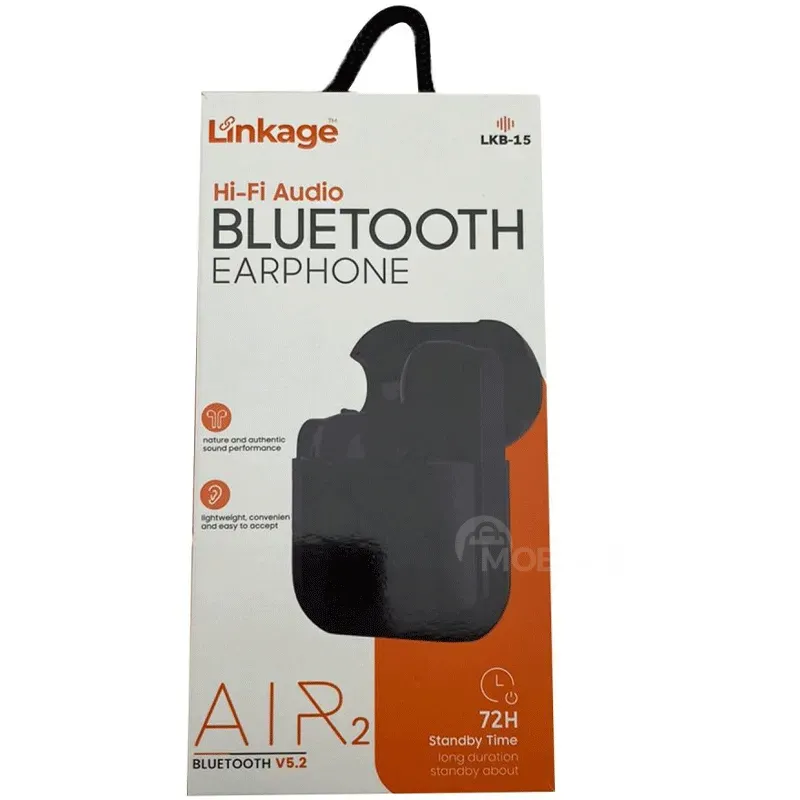 Უსადენო ყურსასმენი Linkage LKB-15 Black თბილისი - photo 3