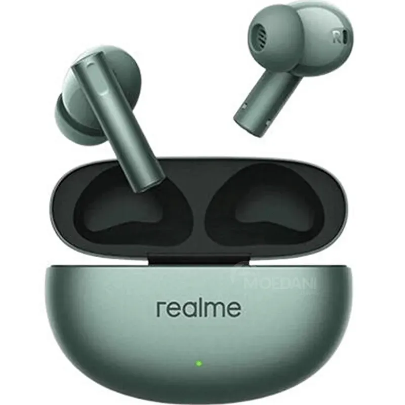 Უსადენო ყურსასმენი Realme Buds AIR 6 (Silver, Green) თბილისი - photo 1