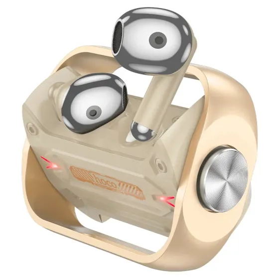 Უსადენო ყურსასმენი Hoco Ew55 Trendy True Gold თბილისი