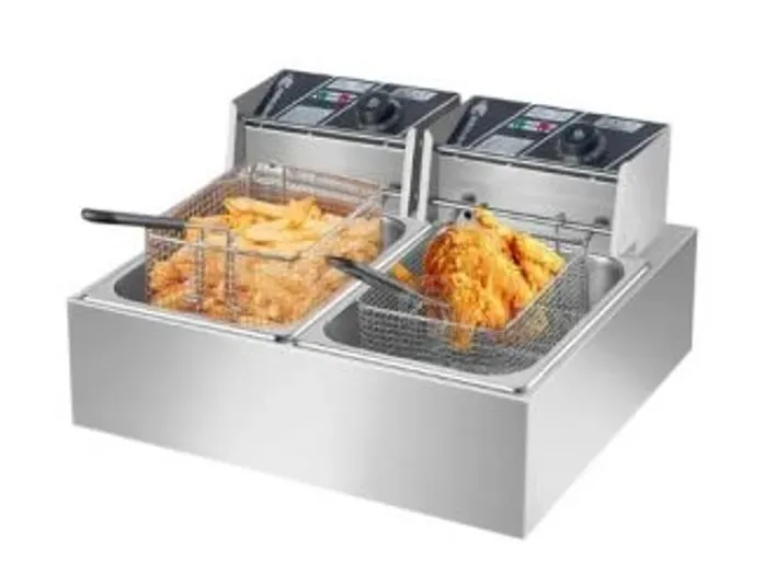 Ფრიტურნიცა -- ფრის აპარატი 6+6 ლიტრი თბილისი - photo 1