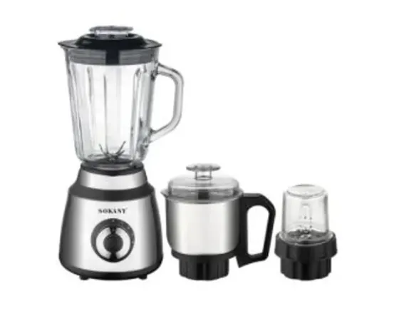 Ბლენდერი მეტალის დეტალებით 1000W 3 in 1 თბილისი