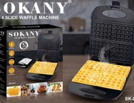 Ბელგიური ვაფლის საცხობი -- Sokany თბილისი