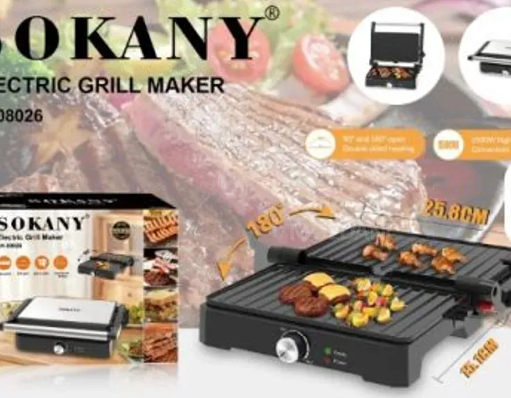 Სენდვიჩერი გრილი ტოსტერი 1500 W თბილისი - photo 2