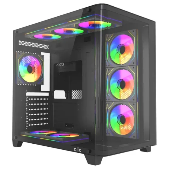 Კომპიუტერის ქეისი Allx AX-G2731 ATX / Matx / ITX შავი თბილისი