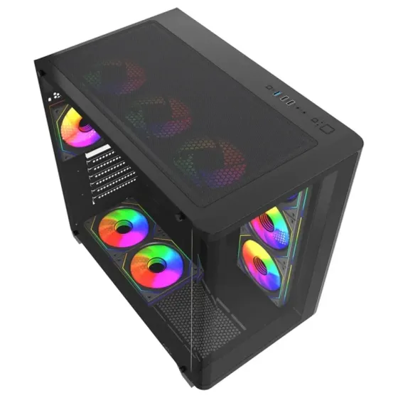 Კომპიუტერის ქეისი Allx AX-G2731 ATX / Matx / ITX შავი თბილისი