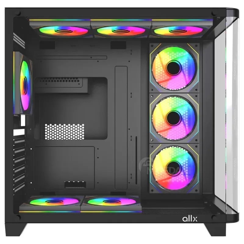 Კომპიუტერის ქეისი Allx AX-G2731 ATX / Matx / ITX შავი თბილისი - photo 3