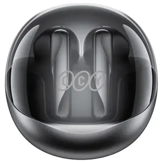 Უსადენო ყურსასმენი ANC-ით QCY Ailypods Clear Black თბილისი