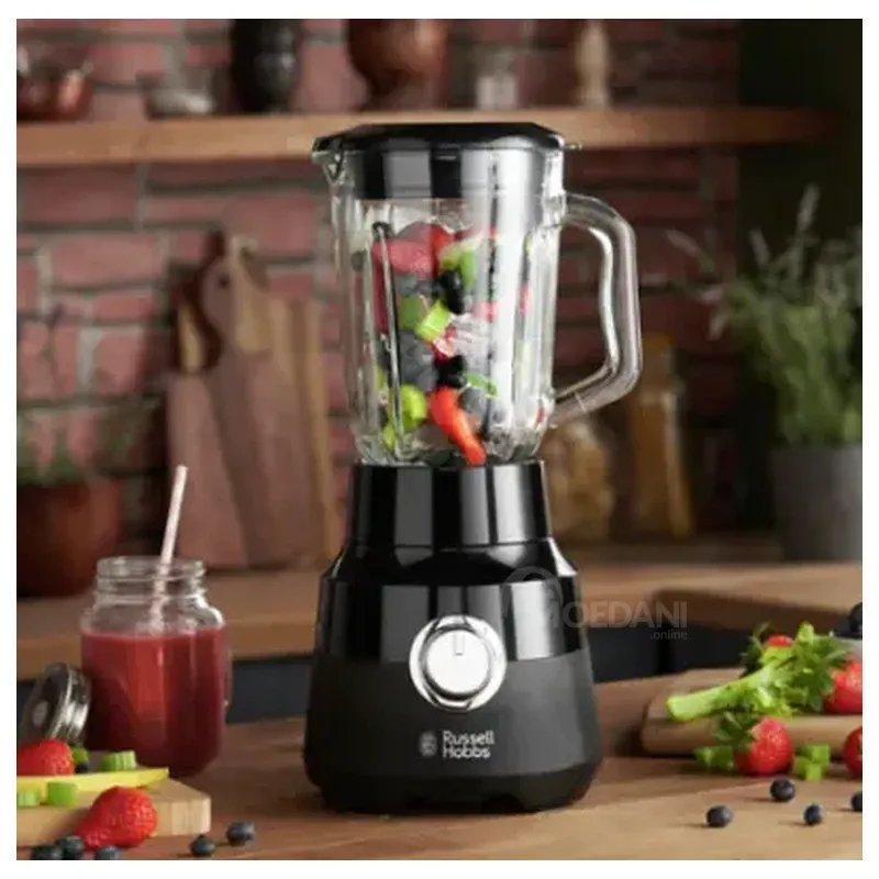 Russell Hobbs Matte Black სტაციონარული ბლენდერი არის სტილისა და ფუნქციონალურობის იდეალური კომბინაცია თბილისი - photo 2